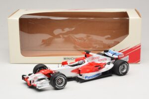 Panasonic Toyota Racing TF106 #11 J. Trulli 2006 Minichamps 1:18 AM59558L Metaal — afbeelding 7 van 7