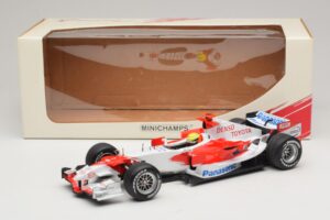 Panasonic Toyota Racing TF106 #12 R. Schumacher 2006 Minichamps 1:18 AM59557K Metaal — afbeelding 7 van 7
