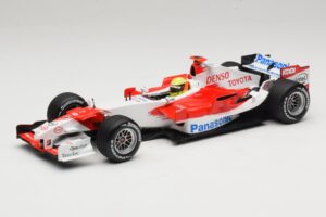 Panasonic Toyota Racing TF106 #12 R. Schumacher Presentation 2006 Minichamps 1:18 AM59553G Metaal