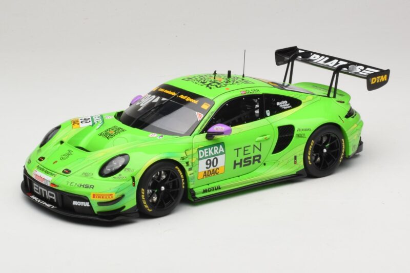 Porsche 911 992 GT3 R #90 D. Olsen Manthey EMA DTM Norisring 2023 Minichamps 1:18 MG-M-911-DTM-90-23-1802 Metaal