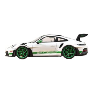 Porsche 911 992 GT3 RS Tribute to Carrera RS Wit Python Green Norev 1:12 127535 Metaal — afbeelding 3 van 4