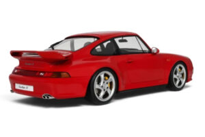 Porsche 911 993 Turbo S Indian Red GT Spirit 1:12 GT556 Hars — afbeelding 2 van 5