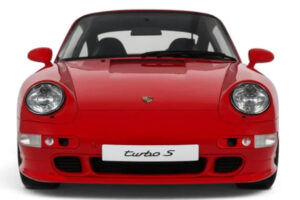 Porsche 911 993 Turbo S Indian Red GT Spirit 1:12 GT556 Hars — afbeelding 4 van 5