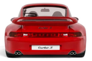 Porsche 911 993 Turbo S Indian Red GT Spirit 1:12 GT556 Hars — afbeelding 5 van 5