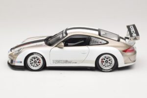 Porsche 911 997 GT3 Cup Wit Met Strepen 2008 Minichamps 1:18 WAP0210130C Metaal — afbeelding 4 van 8