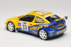 Renault Megane Maxi #33 P. Bugalski / J-P. Chiaroni Rally Sanremo 1998 Otto 1:18 OT1195 Hars — afbeelding 5 van 6