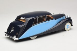 Rolls-Royce Silver Wraith Empress by Hooper Zwart & Donkerblauw MCG 1:18 MCG18051 Metaal — afbeelding 2 van 6