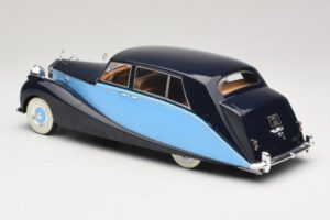 Rolls-Royce Silver Wraith Empress by Hooper Zwart & Donkerblauw MCG 1:18 MCG18051 Metaal — afbeelding 5 van 6