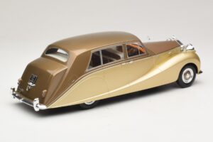 Rolls-Royce Silver Wraith Empress by Hooper Bruin & Goud MCG 1:18 MCG18000 Metaal — afbeelding 2 van 6