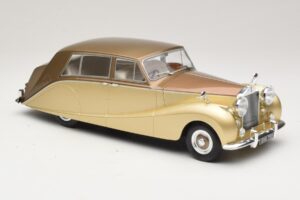 Rolls-Royce Silver Wraith Empress by Hooper Bruin & Goud MCG 1:18 MCG18000 Metaal — afbeelding 4 van 6