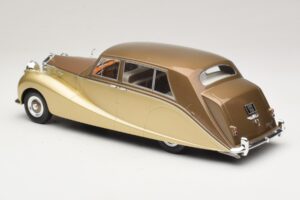 Rolls-Royce Silver Wraith Empress by Hooper Bruin & Goud MCG 1:18 MCG18000 Metaal — afbeelding 5 van 6
