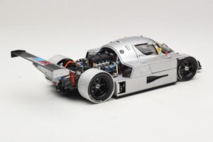 Sauber C9 Ice Silver 1989 Exoto 1:18 SAUBER003 Metaal — afbeelding 3 van 7