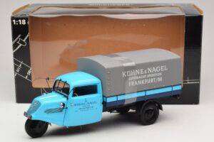Tempo Hanseat Pickup Kühne & Nagel Frankfurt Minichamps 1:18 180099022 Metaal — afbeelding 6 van 6