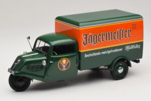 Tempo Hanseat Bestelwagen Jägermeister Minichamps 1:18 150099044 Metaal