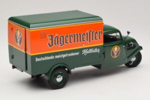 Tempo Hanseat Bestelwagen Jägermeister Minichamps 1:18 150099044 Metaal — afbeelding 3 van 8