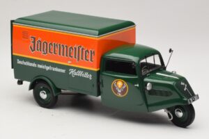 Tempo Hanseat Bestelwagen Jägermeister Minichamps 1:18 150099044 Metaal — afbeelding 6 van 8