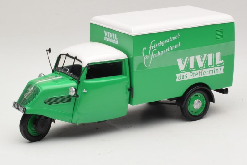 Tempo Hanseat Bestelwagen Vivil Groen Minichamps 1:18 150099043 Metaal