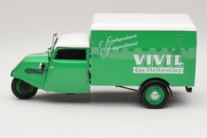 Tempo Hanseat Bestelwagen Vivil Groen Minichamps 1:18 150099043 Metaal — afbeelding 3 van 6
