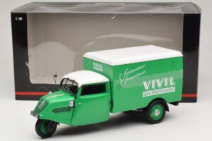 Tempo Hanseat Bestelwagen Vivil Groen Minichamps 1:18 150099043 Metaal — afbeelding 6 van 6