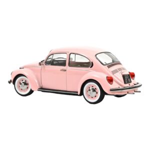 Volkswagen 1303 Pastel Pink New Baby Gift Norev 1:18 188677 Metaal — afbeelding 2 van 2