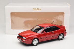 Volkswagen Corrado G60 Tornado Red Gelimiteerde Editie Norev 1:18 188661 Metaal — afbeelding 8 van 8