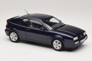 Volkswagen Corrado VR6 Aqua Blue Metallic Gelimiteerde Editie Norev 1:18 188660 Metaal — afbeelding 6 van 8