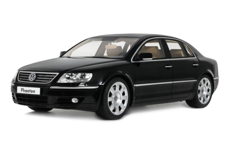 Volkswagen Phaeton 3D 6.0 W12 Zwart Otto 1:18 Volkswagen Phaeton 3D 6.0 W12 Zwart Otto 1:18 OT1266 Hars