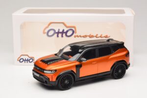 Dacia Duster Mk3 Redust Sport 4x2 Hybrid Metallic Orange Otto 1:18 OT1316 Hars — afbeelding 6 van 6