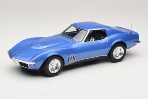 Chevrolet Corvette C3 Le Mans Blue Norev 1:18 189034 Metaal