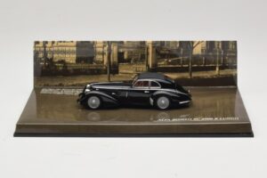 Alfa Romeo 8C 2900B Lungo Zwart Minichamps 1:43 436120421 Metaal