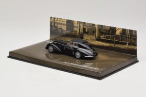 Alfa Romeo 8C 2900B Lungo Zwart Minichamps 1:43 436120421 Metaal — afbeelding 3 van 5