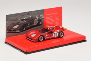 Alfa Romeo T33/3 #10 R. Stommelen / N. Galli ADAC 1000km Nurburgring 1971 Minichamps 1:43 436711210 Metaal — afbeelding 2 van 5