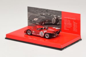 Alfa Romeo T33/3 #10 R. Stommelen / N. Galli ADAC 1000km Nurburgring 1971 Minichamps 1:43 436711210 Metaal — afbeelding 3 van 5