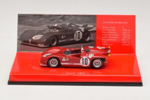 Alfa Romeo T33/3 #10 R. Stommelen / N. Galli ADAC 1000km Nurburgring 1971 Zonder Buitendoos Minichamps 1:43 436711210-R1 Meta