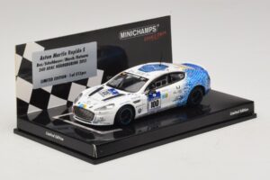 Aston Martin Rapide S #100 Bez / Schubauer 24 Hours of Nurburgring 2013 Minichamps 1:43 437131300 Metaal — afbeelding 2 van 5