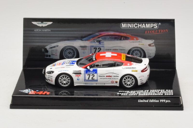 Aston Martin V8 Vantage #72 24 Hours of Nurburgring 2009 Minichamps 1:43 437091372 Metaal