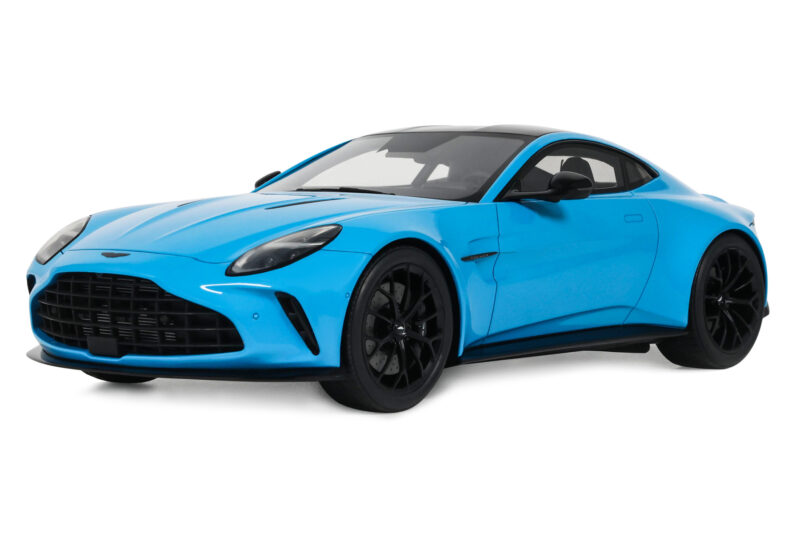 Aston Martin Vantage Elwood Blue GT Spirit 1:18 GT1008 Hars