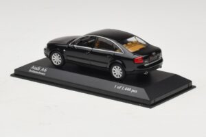 Audi A6 C5 Zwart Minichamps 1:43 430010200 Metaal — afbeelding 3 van 4
