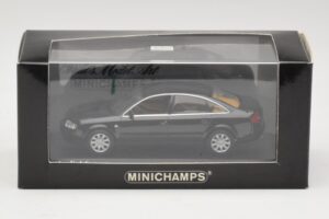 Audi A6 C5 Zwart Minichamps 1:43 430010200 Metaal — afbeelding 4 van 4