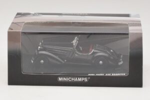 Audi Front 225 Roadster Zwart Minichamps 1:43 437019131 Metaal — afbeelding 5 van 5
