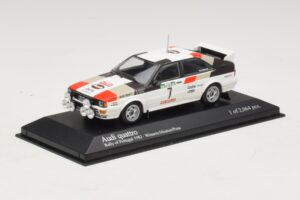 Audi Quattro #7 M. Mouton / F. Pons Pikes Peak International Hill Climb 1984 Minichamps 1:43 AUDI014 Metaal — afbeelding 2 van 4