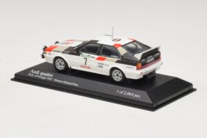 Audi Quattro #7 M. Mouton / F. Pons Pikes Peak International Hill Climb 1984 Minichamps 1:43 AUDI014 Metaal — afbeelding 3 van 4