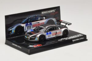 Audi R8 LMS GT3 #111 Metha / Breslin Black Falcon 24 Hours of Nurburgring 2010 Minichamps 1:43 437101911 Metaal — afbeelding 2 van 5