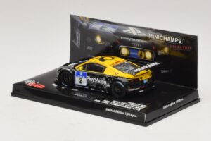 Audi R8 LMS GT3 #2 24 Hours of Nurburgring 2010 Minichamps 1:43 437101902 Metaal — afbeelding 3 van 5