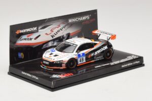 Audi R8 LMS GT3 #49 Krebs / Vogler Hankook 24 Hours of Nurburgring 2010 Minichamps 1:43 437101949 Metaal — afbeelding 2 van 5
