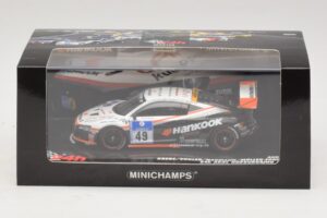 Audi R8 LMS GT3 #49 Krebs / Vogler Hankook 24 Hours of Nurburgring 2010 Minichamps 1:43 437101949 Metaal — afbeelding 5 van 5