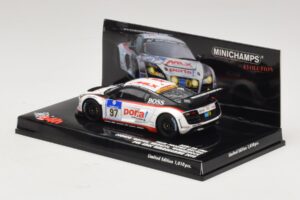 Audi R8 LMS GT3 #97 Phoenix Racing 24 Hours of Nurburgring 2010 Minichamps 1:43 437101997 Metaal — afbeelding 3 van 5