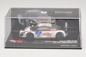 Audi R8 LMS GT3 #97 Phoenix Racing 24 Hours of Nurburgring 2010 Minichamps 1:43 437101997 Metaal — afbeelding 4 van 5