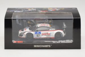 Audi R8 LMS GT3 #97 Phoenix Racing 24 Hours of Nurburgring 2010 Minichamps 1:43 437101997 Metaal — afbeelding 5 van 5