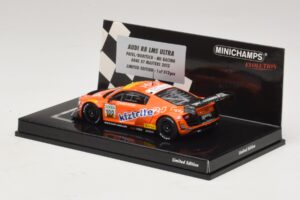 Audi R8 LMS Ultra #100 MS Racing Patel / Dobitsch ADAC GT Masters 2013 Minichamps 1:43 437130100 Metaal — afbeelding 3 van 5